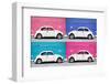 ¡Viva Mexico! Collection - Four VW Beetle Cars II-Philippe Hugonnard-Framed Photographic Print