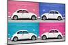 ¡Viva Mexico! Collection - Four VW Beetle Cars II-Philippe Hugonnard-Mounted Photographic Print