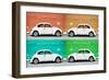 ¡Viva Mexico! Collection - Four VW Beetle Cars II-Philippe Hugonnard-Framed Photographic Print