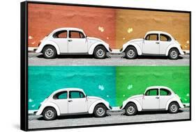 ¡Viva Mexico! Collection - Four VW Beetle Cars II-Philippe Hugonnard-Framed Stretched Canvas