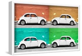 ¡Viva Mexico! Collection - Four VW Beetle Cars II-Philippe Hugonnard-Framed Photographic Print