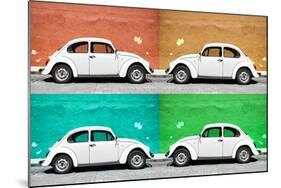 ¡Viva Mexico! Collection - Four VW Beetle Cars II-Philippe Hugonnard-Mounted Photographic Print