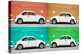 ¡Viva Mexico! Collection - Four VW Beetle Cars II-Philippe Hugonnard-Stretched Canvas