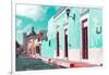 ¡Viva Mexico! Collection - Green Campeche-Philippe Hugonnard-Framed Photographic Print