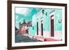 ¡Viva Mexico! Collection - Green Campeche-Philippe Hugonnard-Framed Photographic Print