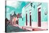 ¡Viva Mexico! Collection - Green Campeche-Philippe Hugonnard-Stretched Canvas