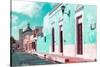 ¡Viva Mexico! Collection - Green Campeche-Philippe Hugonnard-Stretched Canvas