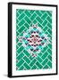 ¡Viva Mexico! Collection - Green Mosaics-Philippe Hugonnard-Framed Photographic Print