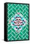 ¡Viva Mexico! Collection - Green Mosaics-Philippe Hugonnard-Framed Stretched Canvas