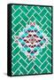 ¡Viva Mexico! Collection - Green Mosaics-Philippe Hugonnard-Framed Stretched Canvas