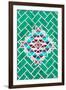 ¡Viva Mexico! Collection - Green Mosaics-Philippe Hugonnard-Framed Photographic Print