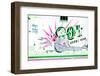 ¡Viva Mexico! Collection - Green SOL Sign Street Wall-Philippe Hugonnard-Framed Photographic Print