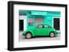 ¡Viva Mexico! Collection - Green Volkswagen Beetle Car-Philippe Hugonnard-Framed Photographic Print