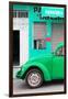 ¡Viva Mexico! Collection - Green VW Beetle Car-Philippe Hugonnard-Framed Photographic Print