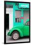 ¡Viva Mexico! Collection - Green VW Beetle Car-Philippe Hugonnard-Framed Photographic Print