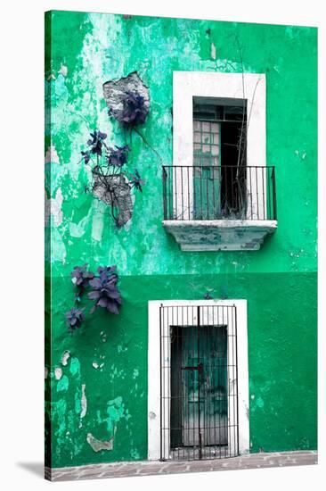 ¡Viva Mexico! Collection - Green Wall-Philippe Hugonnard-Stretched Canvas