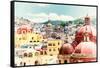 ¡Viva Mexico! Collection - Guanajuato Architecture II-Philippe Hugonnard-Framed Stretched Canvas