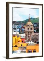 ¡Viva Mexico! Collection - Guanajuato - Church Domes II-Philippe Hugonnard-Framed Photographic Print