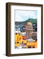 ¡Viva Mexico! Collection - Guanajuato - Church Domes II-Philippe Hugonnard-Framed Photographic Print