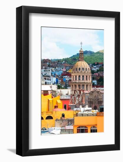 ¡Viva Mexico! Collection - Guanajuato - Church Domes II-Philippe Hugonnard-Framed Photographic Print