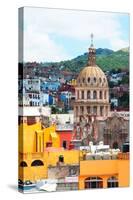 ¡Viva Mexico! Collection - Guanajuato - Church Domes II-Philippe Hugonnard-Stretched Canvas