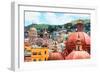 ?Viva Mexico! Collection - Guanajuato - Church Domes III-Philippe Hugonnard-Framed Photographic Print