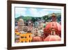 ?Viva Mexico! Collection - Guanajuato - Church Domes III-Philippe Hugonnard-Framed Photographic Print