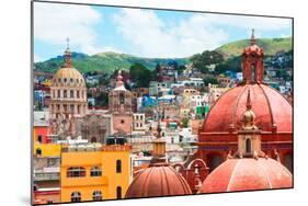 ?Viva Mexico! Collection - Guanajuato - Church Domes III-Philippe Hugonnard-Mounted Photographic Print