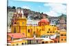 ¡Viva Mexico! Collection - Guanajuato - Church Domes V-Philippe Hugonnard-Stretched Canvas