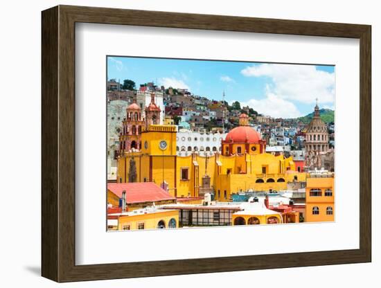 ¡Viva Mexico! Collection - Guanajuato - Church Domes V-Philippe Hugonnard-Framed Photographic Print