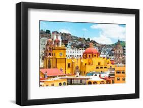 ¡Viva Mexico! Collection - Guanajuato - Church Domes V-Philippe Hugonnard-Framed Photographic Print