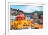 ¡Viva Mexico! Collection - Guanajuato - Church Domes-Philippe Hugonnard-Framed Photographic Print