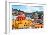 ¡Viva Mexico! Collection - Guanajuato - Church Domes-Philippe Hugonnard-Framed Photographic Print