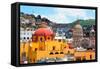 ¡Viva Mexico! Collection - Guanajuato - Church Domes-Philippe Hugonnard-Framed Stretched Canvas