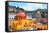 ¡Viva Mexico! Collection - Guanajuato - Church Domes-Philippe Hugonnard-Framed Stretched Canvas