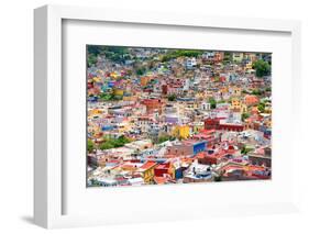 ¡Viva Mexico! Collection - Guanajuato - Colorful City II-Philippe Hugonnard-Framed Photographic Print