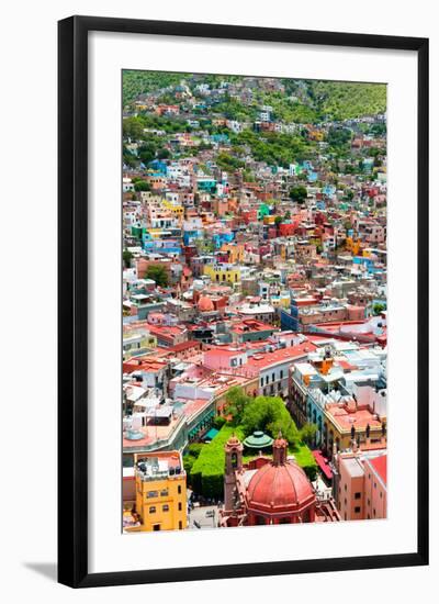 ¡Viva Mexico! Collection - Guanajuato - Colorful City IV-Philippe Hugonnard-Framed Photographic Print