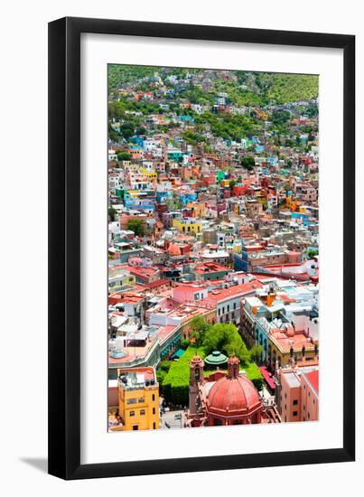 ¡Viva Mexico! Collection - Guanajuato - Colorful City IV-Philippe Hugonnard-Framed Photographic Print