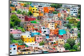 ¡Viva Mexico! Collection - Guanajuato - Colorful City IX-Philippe Hugonnard-Mounted Photographic Print