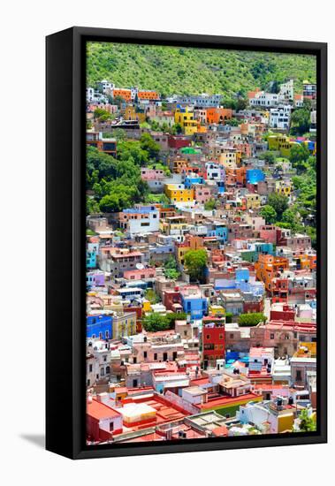 ¡Viva Mexico! Collection - Guanajuato - Colorful City V-Philippe Hugonnard-Framed Stretched Canvas