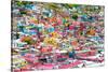 ¡Viva Mexico! Collection - Guanajuato - Colorful City VIII-Philippe Hugonnard-Stretched Canvas