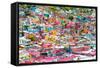 ¡Viva Mexico! Collection - Guanajuato - Colorful City VIII-Philippe Hugonnard-Framed Stretched Canvas