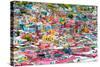 ¡Viva Mexico! Collection - Guanajuato - Colorful City VIII-Philippe Hugonnard-Stretched Canvas