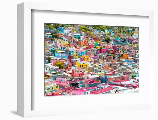 ¡Viva Mexico! Collection - Guanajuato - Colorful City VIII-Philippe Hugonnard-Framed Photographic Print