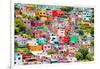 ¡Viva Mexico! Collection - Guanajuato - Colorful City XI-Philippe Hugonnard-Framed Photographic Print