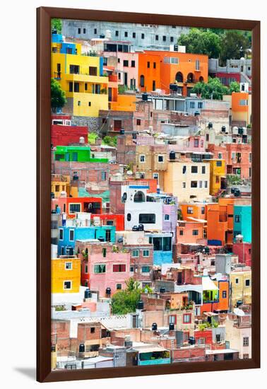 ¡Viva Mexico! Collection - Guanajuato - Colorful City XII-Philippe Hugonnard-Framed Photographic Print