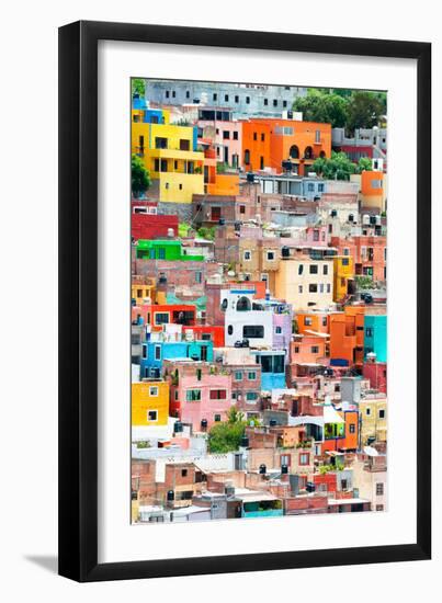 ¡Viva Mexico! Collection - Guanajuato - Colorful City XII-Philippe Hugonnard-Framed Premium Photographic Print