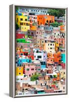 ¡Viva Mexico! Collection - Guanajuato - Colorful City XII-Philippe Hugonnard-Framed Photographic Print