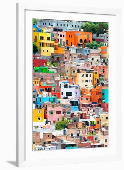 ¡Viva Mexico! Collection - Guanajuato - Colorful City XII-Philippe Hugonnard-Framed Photographic Print