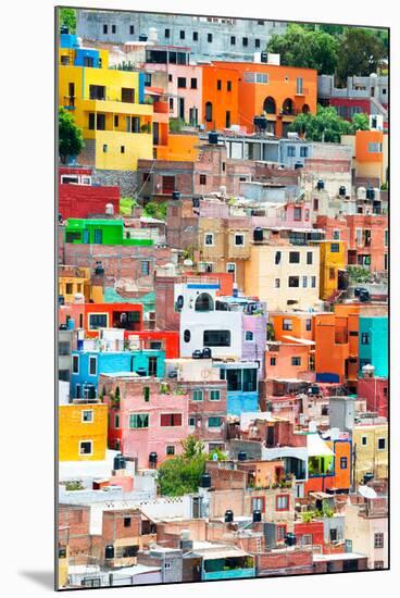 ¡Viva Mexico! Collection - Guanajuato - Colorful City XII-Philippe Hugonnard-Mounted Photographic Print